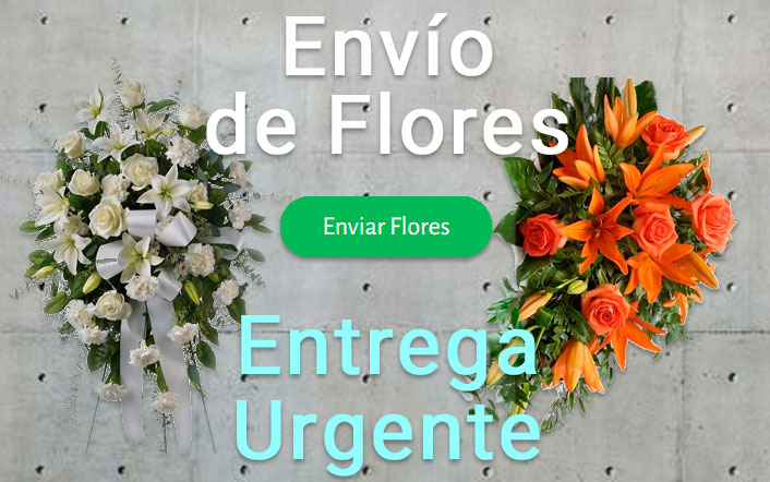 Envío de flores urgente a Tanatorio Móstoles